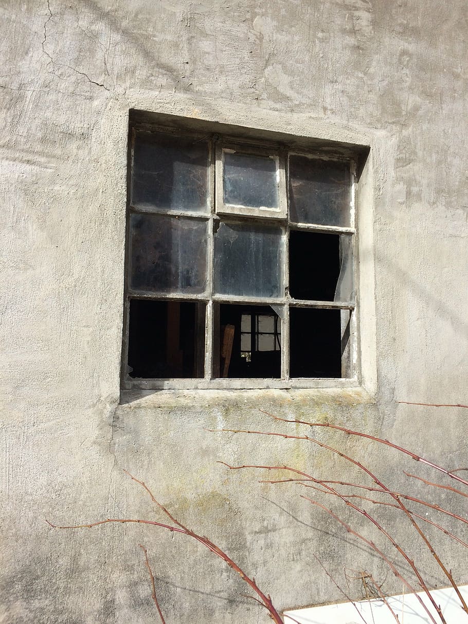 food, hordaland, sunnhordland, window, old, architecture, abandoned, HD wallpaper