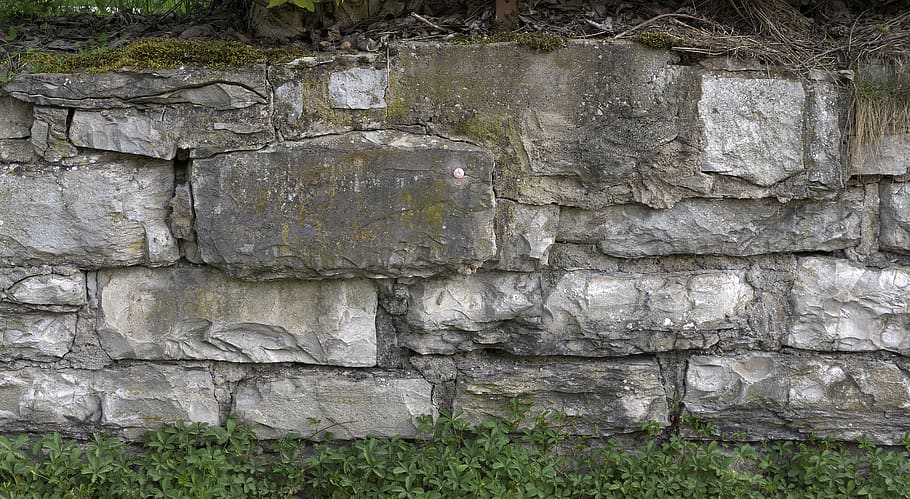 stone wall, quarry stone, natural stone, joints, split, mount HD wallpaper
