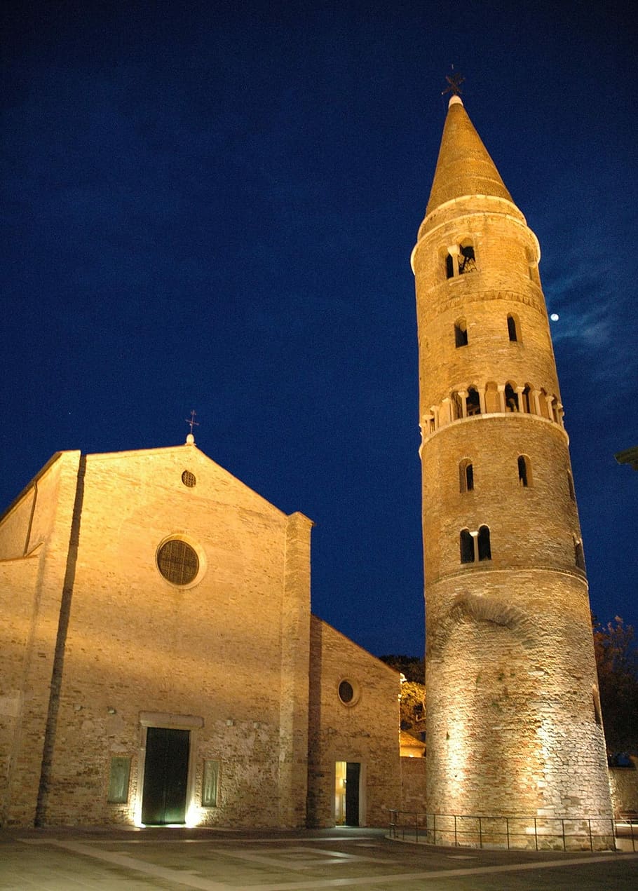 Caorle, Veneto, Century, Holidays, venice, campanile, duomo