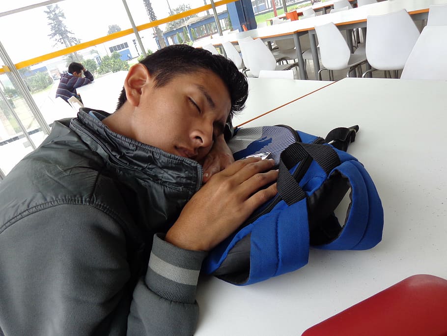 dream, sleep, resting, one person, young adult, indoors, real people HD wallpaper