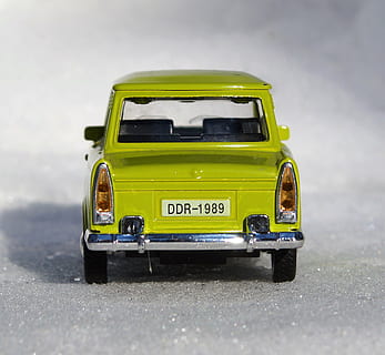model car, satellite, auto, ddr, trabi, trabant 601, oldtimer HD wallpaper