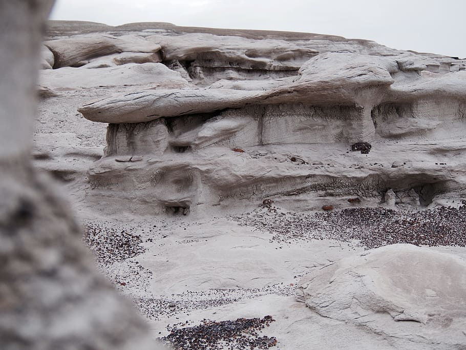 gray rock forms at daytime, close up, photo, monument, stone HD wallpaper