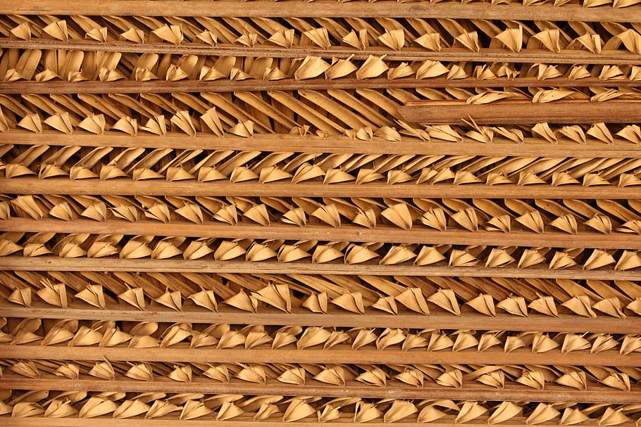 straw texture, dry straw, backgrounds, full frame, no people HD wallpaper