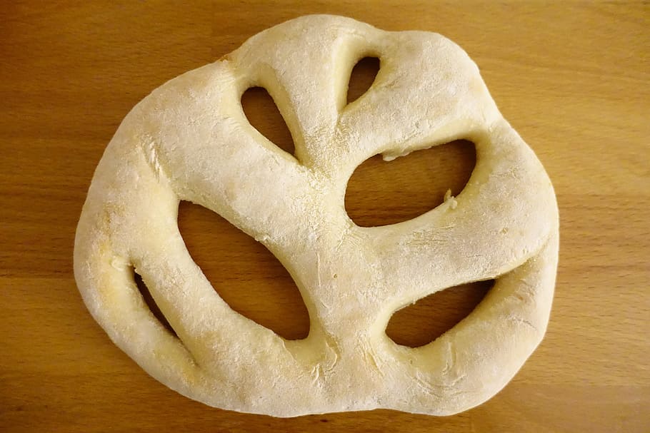 bread, flat bread, bake, food, food and drink, close-up, sweet food HD wallpaper