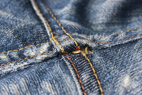 Fabric, Sewing, Jeans, Textile, Old, nobody, cotton, horizontal HD wallpaper