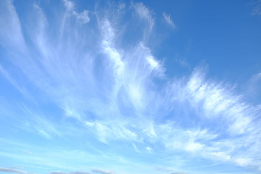 Cloud, Clouds, Blue, Sky, Nature, cloudiness, sky blue, weather HD wallpaper