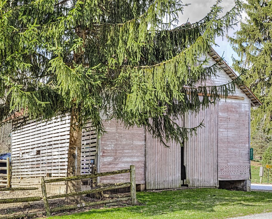 barn, rustic, barns, ohio, digital art, rural, scenic, country HD wallpaper