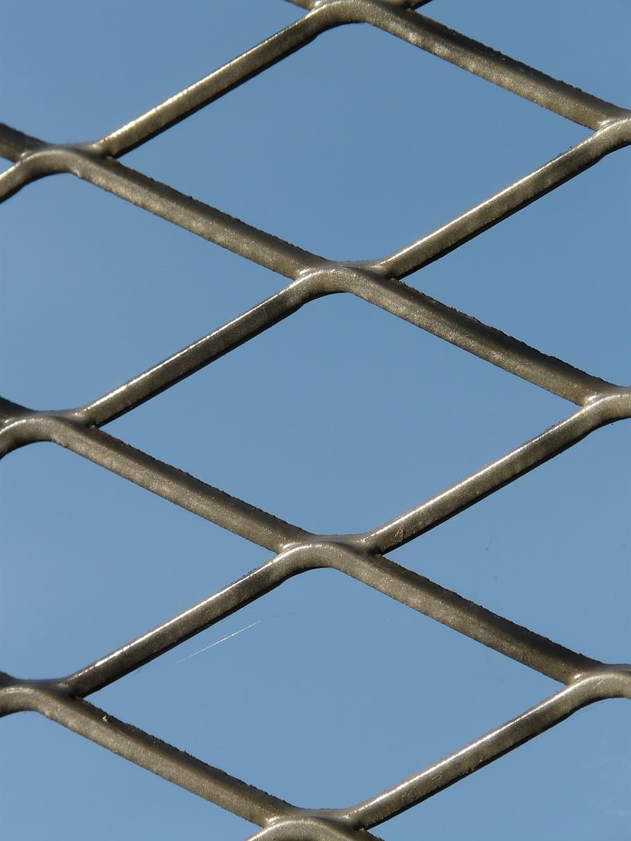 Fence, Gate, Grid, Bars, Metal, Wire, strength, security, pattern HD wallpaper