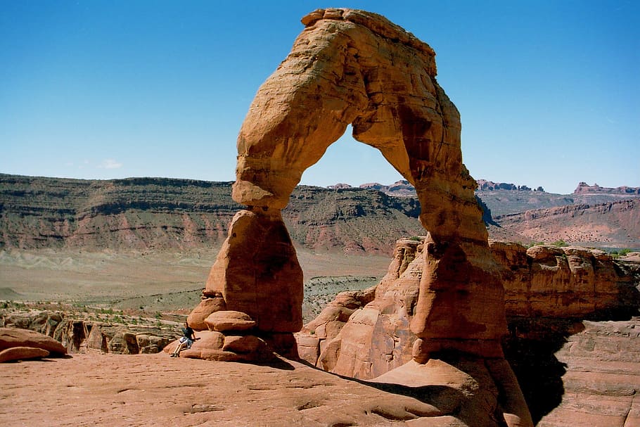 Delicate Arch, Arch, Rock, Rock, Formation, sandstone, moab HD wallpaper