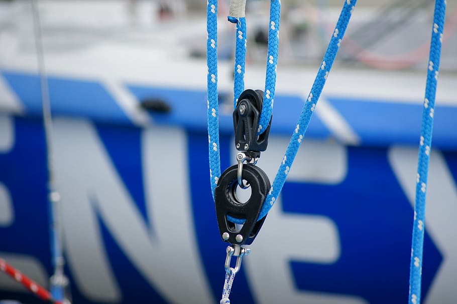 blocks, rope, sailing, rigging, yachts, chain, nautical Vessel HD wallpaper