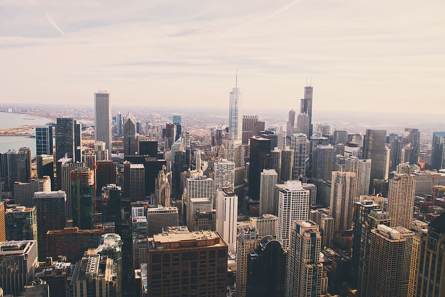 architecture, building, infrastructure, sky, skyscraper, tower HD wallpaper
