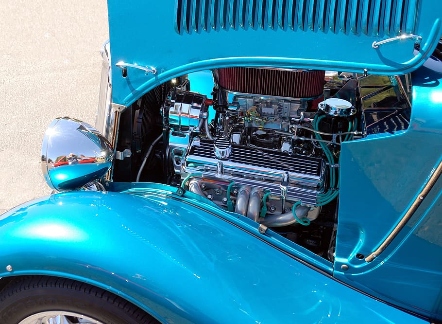 car, transportation, power, engine, technology, retro, customize HD wallpaper