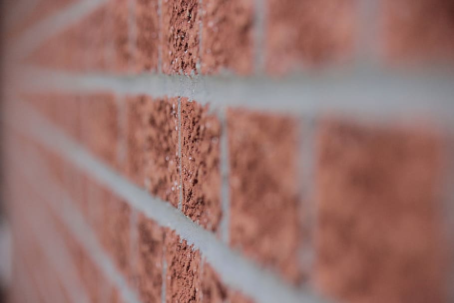 wall, bricks, lines, focus, selective focus, close-up, no people HD wallpaper