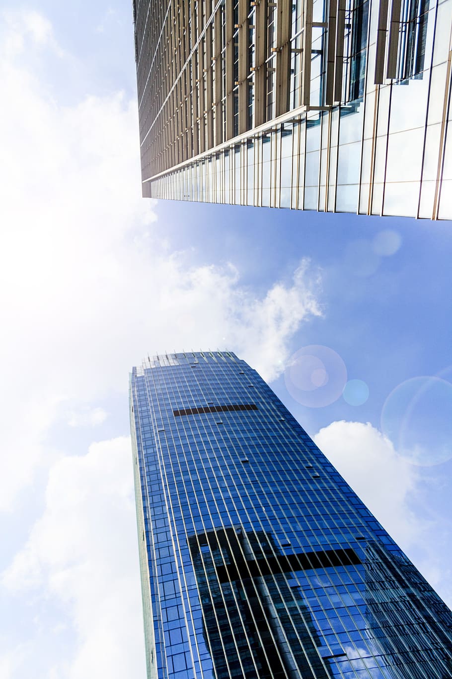 building, high building, sky, skyscraper, architecture, city HD wallpaper