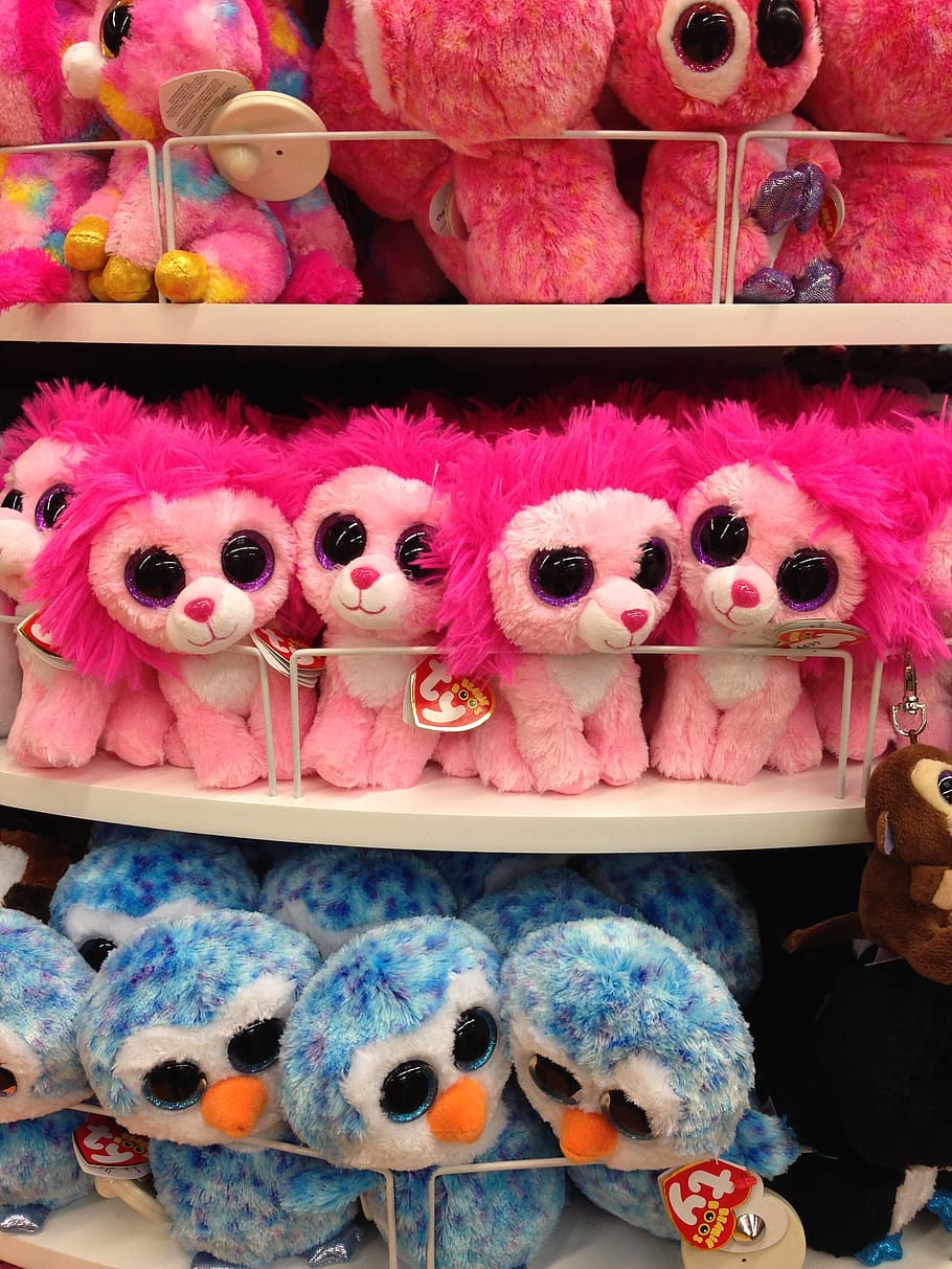 plush, too cute, too core, toy, choice, representation, variation HD wallpaper