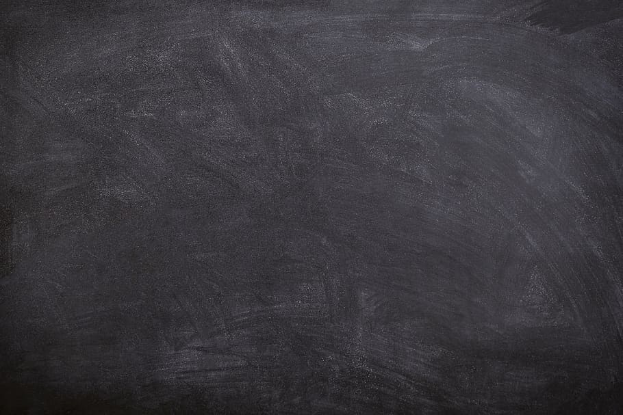 chalk traces on blackboard, school, learn, education, smeared