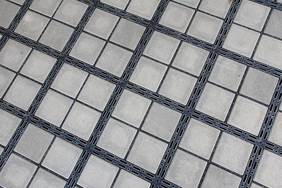 slabs, structure, square, embarrassed, symmetry, sidewalk, squares HD wallpaper