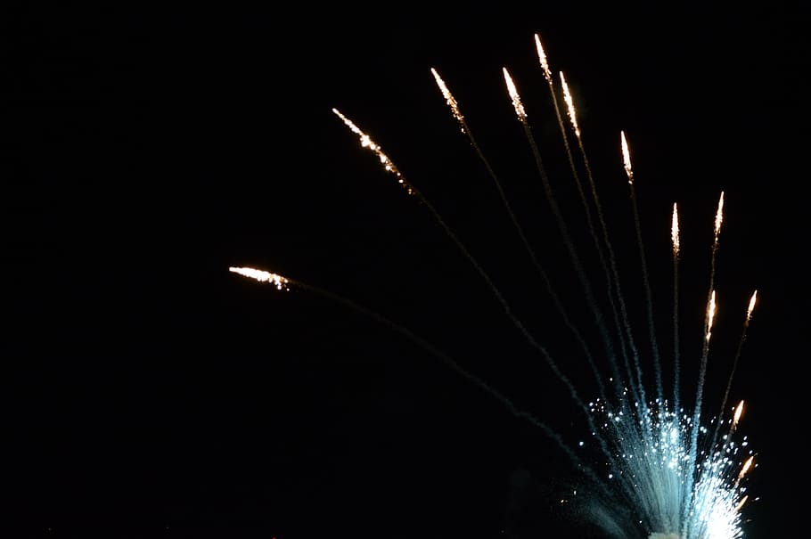 Fire, Artifice, Feast, Night, Evening, dark, hot, fun, event HD wallpaper