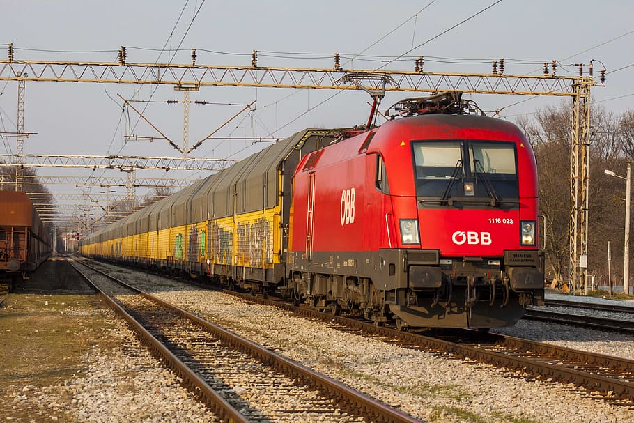 railway, traffic, train, wagon, industry, locomotive, taurus HD wallpaper