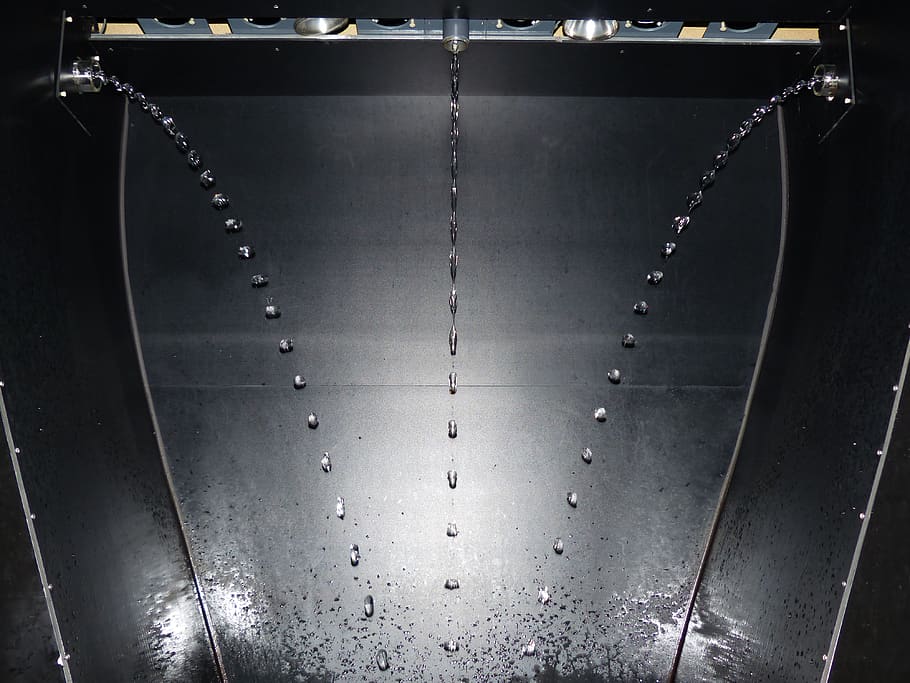 water, experiment, strobe, water jet, physics, drip, experimental set up HD wallpaper