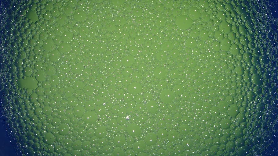 water, bubbles, green, green color, pattern, food and drink HD wallpaper