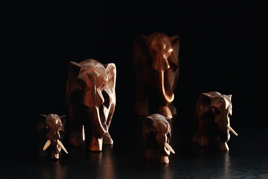 Figure, Elephant, Handmade, expensive, culture, still life HD wallpaper