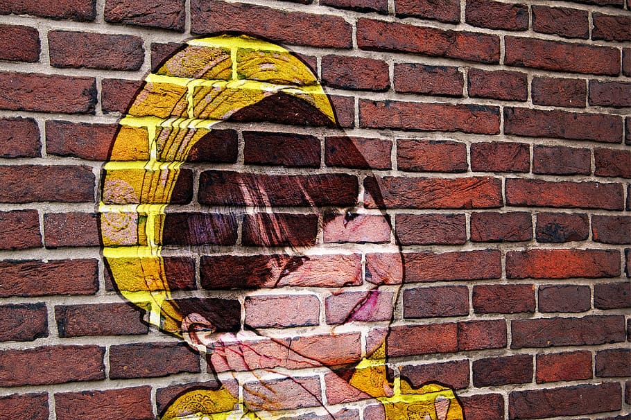 brick, wall, stone, pattern, concrete, brickwork, graphic design HD wallpaper
