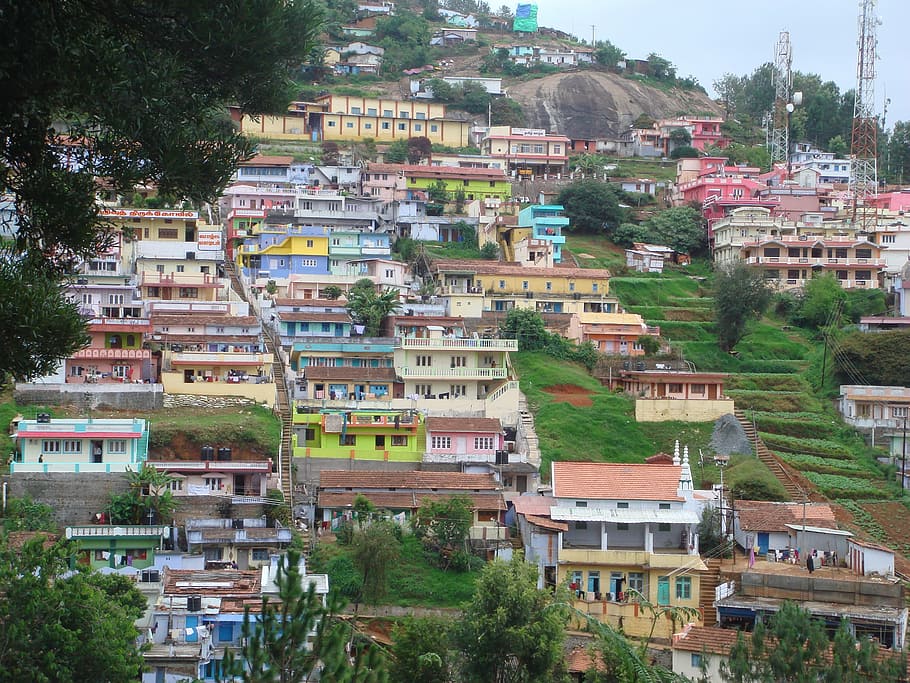 ooty, india, mountains, architecture, building exterior, built structure HD wallpaper