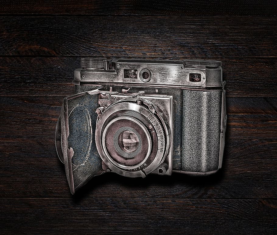 camera, retro, background, lens, photographer, technology, recording HD wallpaper
