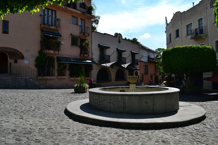 source, colonial, cuernavaca, plaza, mexico, architecture, built structure HD wallpaper