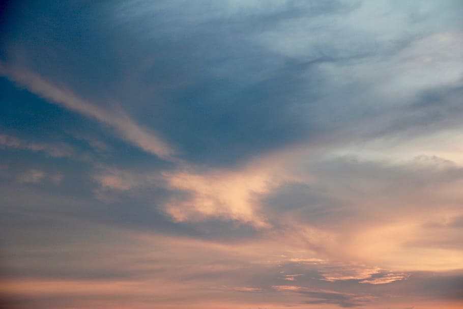 Sky, Clouds, Sunset, Shadow, Thailand, summer, holiday, beauty in nature HD wallpaper