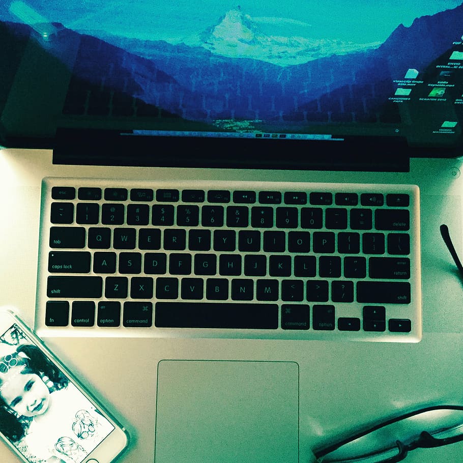 computer, laptop, technology, work, wireless technology, computer keyboard HD wallpaper
