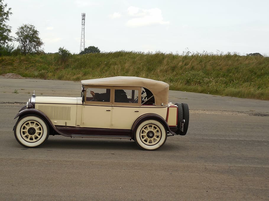 auto, oldtimer, wheel, mature, flitzer, automotive, vintage car automobile HD wallpaper