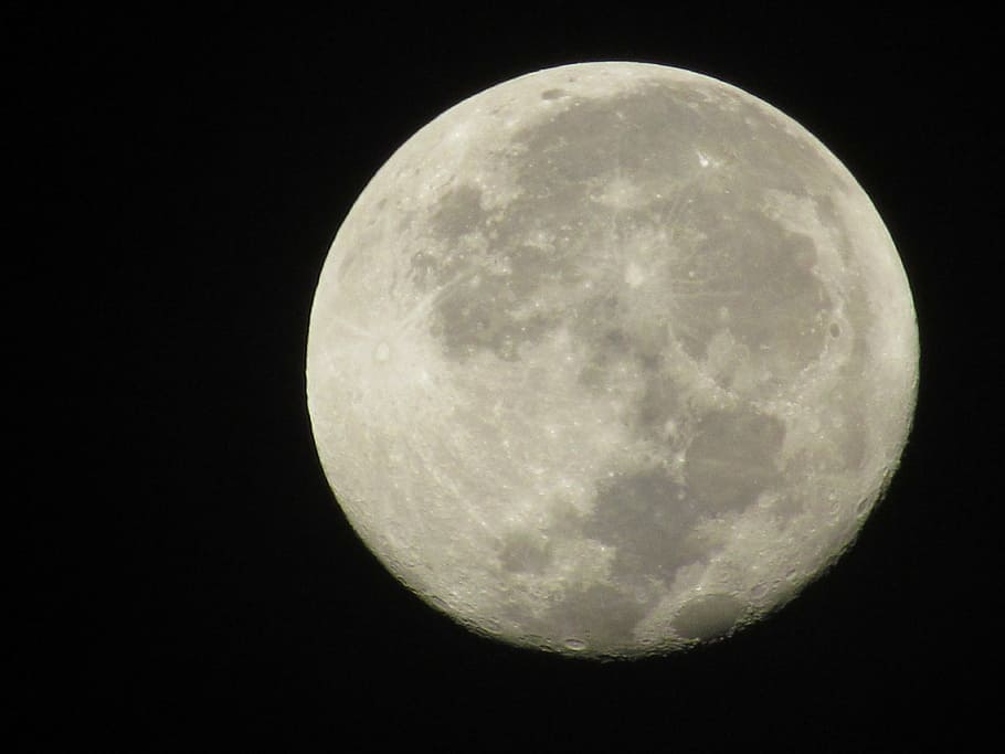 moon, space, nature, astronomy, night, sky, full moon, moon surface HD wallpaper