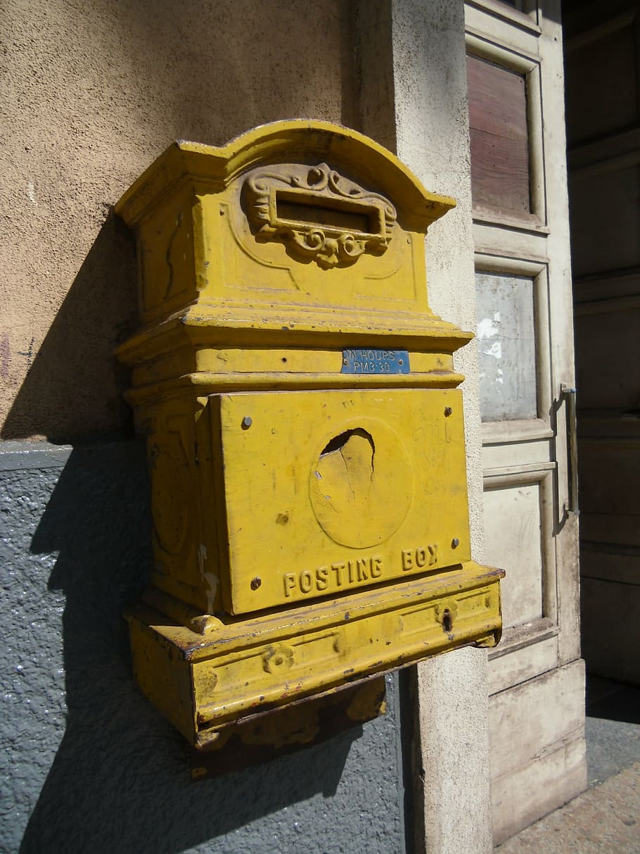post, eritrea, asmara, mail, mailbox, post Office, yellow, communication HD wallpaper