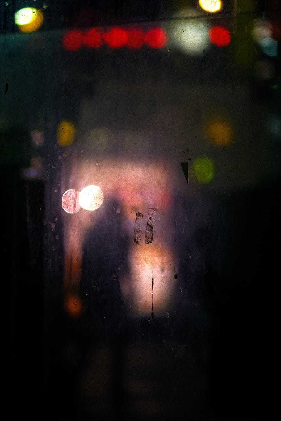assorted-color lights bokeh photography, untitled, dark, night HD wallpaper
