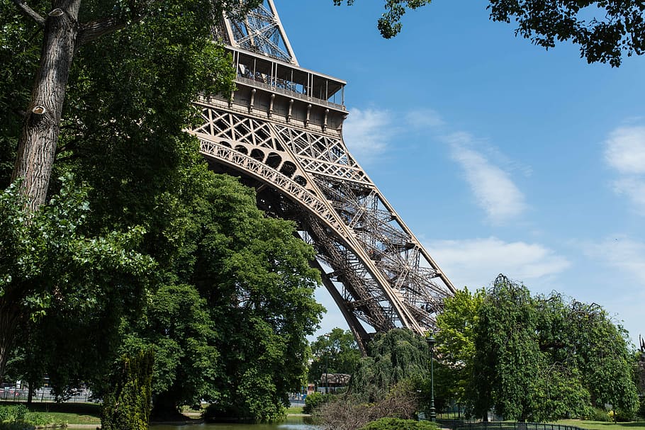 Eiffel Tower during daytime, Eiffel tower, building, structure HD wallpaper