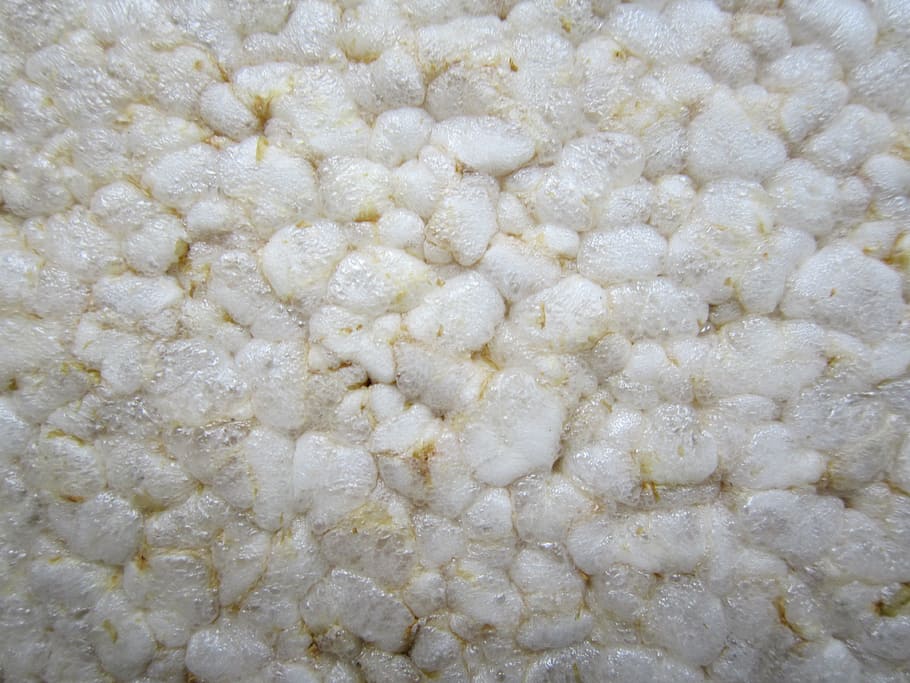 background, rice waffle, puffed, white, rice grains, food, cereals