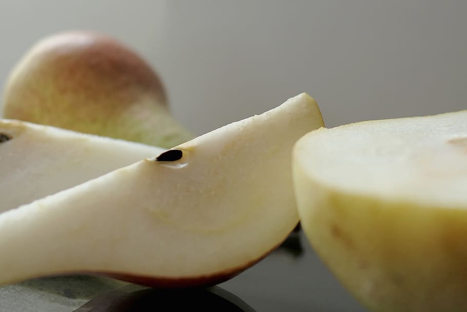 pear, fruit, bio, late summer, green yellow, delicious, ripe HD wallpaper
