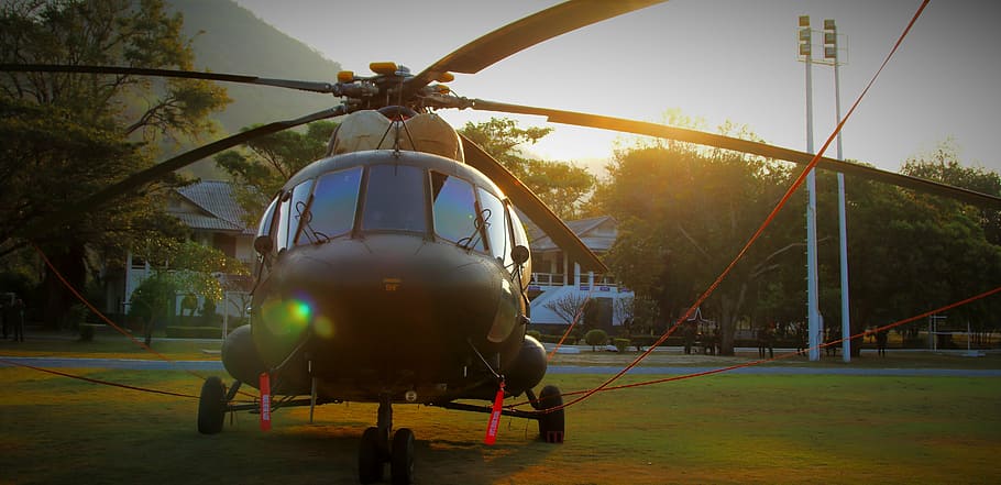 aviation, chopper, helicopter, air Vehicle, airplane, transportation HD wallpaper