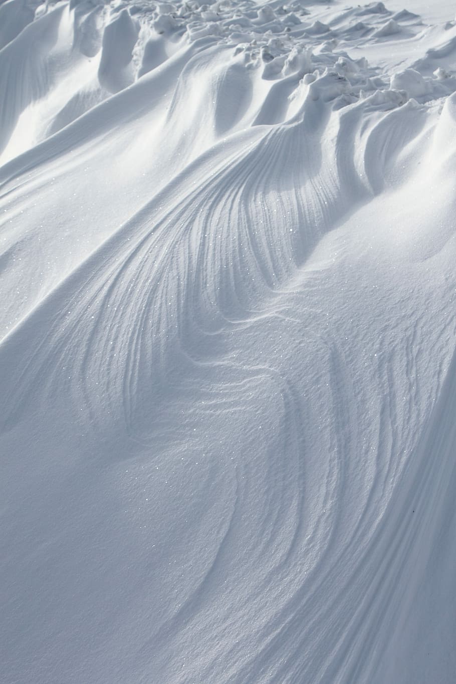 Snow, Zaspa, Blizzards, Biel, Winter, nature, white, fluff HD wallpaper