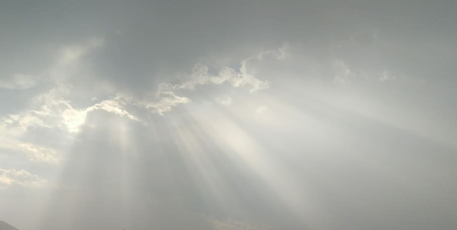light beam, cloud, sky, clouds, nature, air, atmosphere, cloud - sky HD wallpaper
