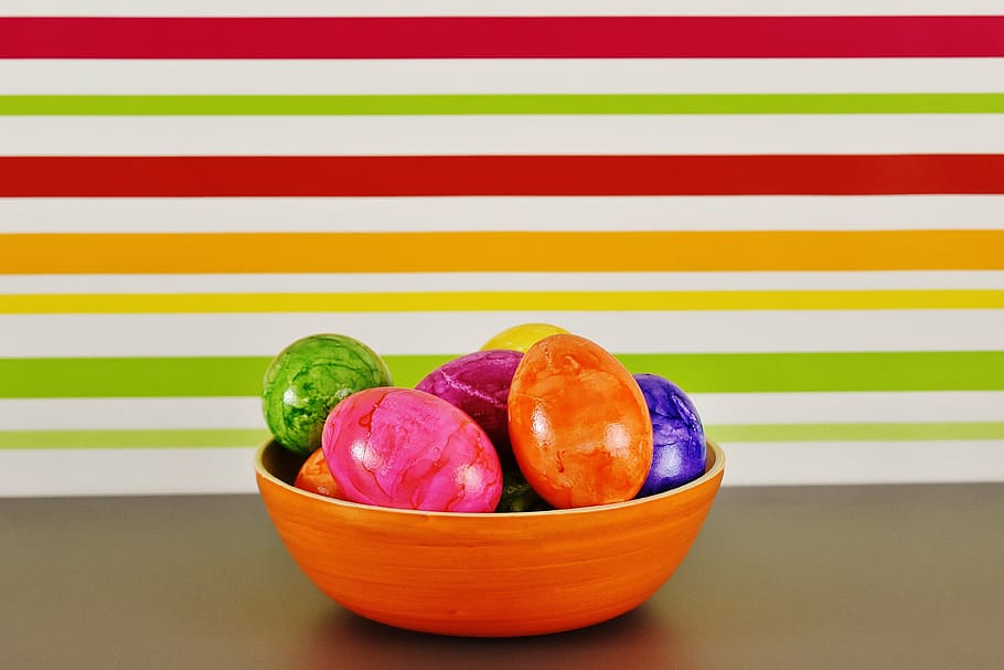 assorted-color easter egg lot, easter eggs, colorful, happy easter, HD wallpaper