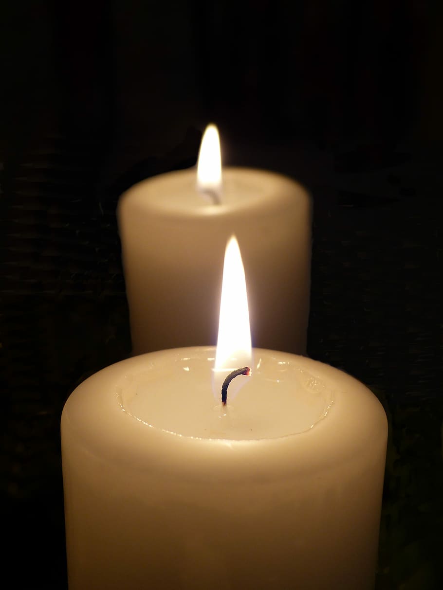 Candle, Candlelight, Flame, Wick, bill, lights, romantic, mood HD wallpaper