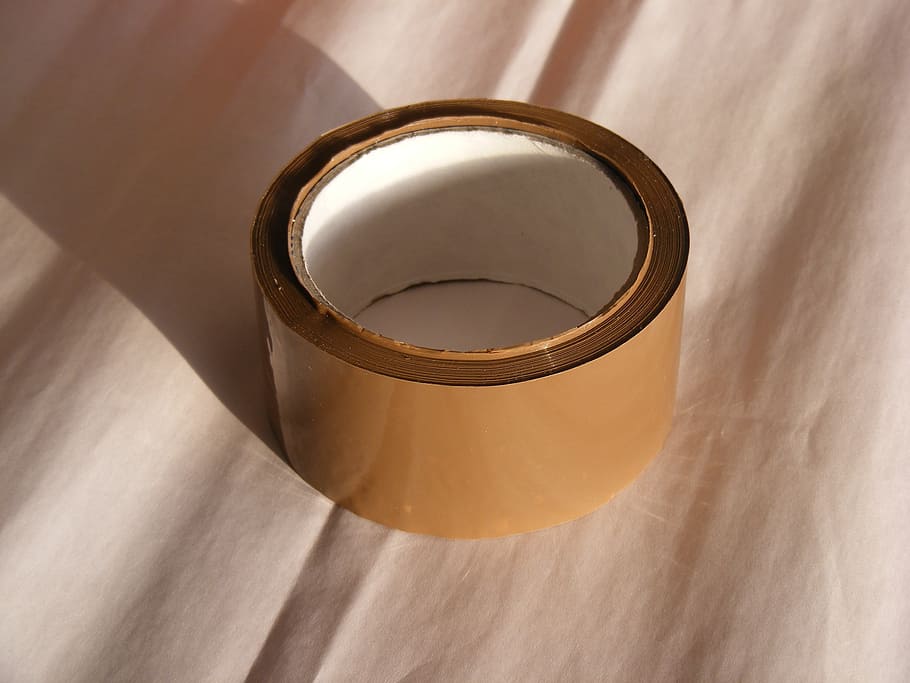 adhesive, brown, buff, packaging, polyproylene, tape, household HD wallpaper