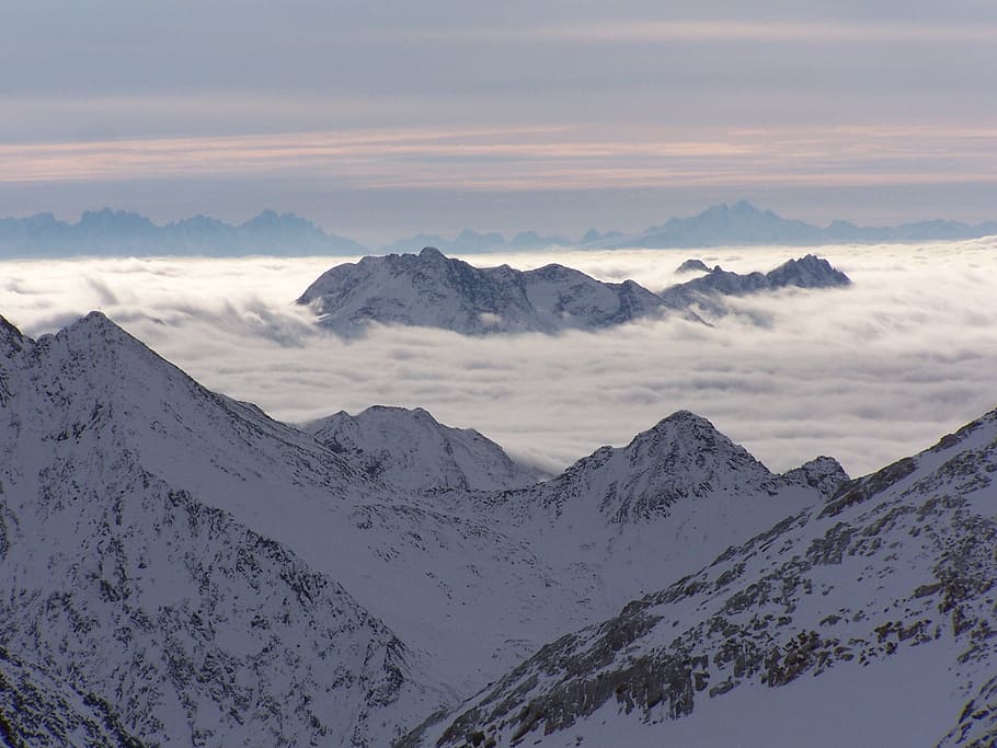 Alps, Stubai, great, mountain, nature, beauty in nature, scenics HD wallpaper