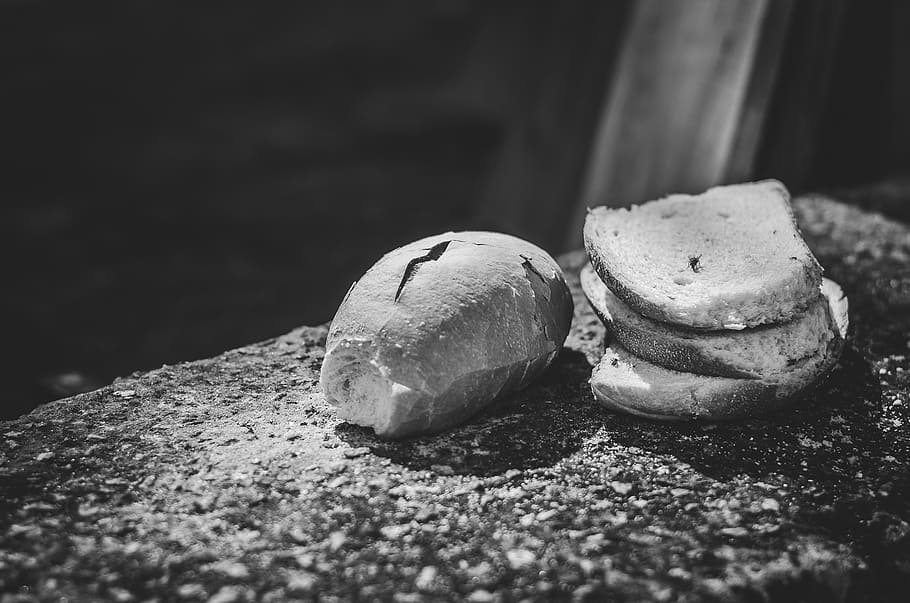 day, bread, food, close-up, still life, no people, selective focus HD wallpaper