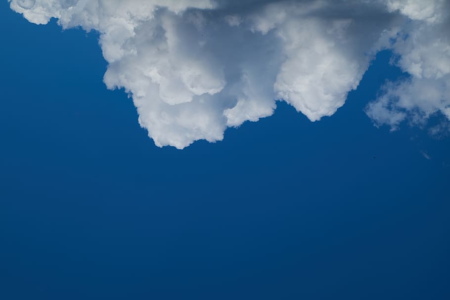 sky, cloud, air, clouds, blue, white, solar, summer, nature HD wallpaper
