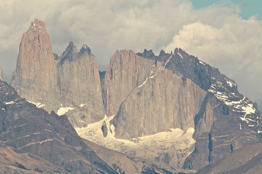 landscape, mountains, nature, sky, cloud - sky, beauty in nature HD wallpaper