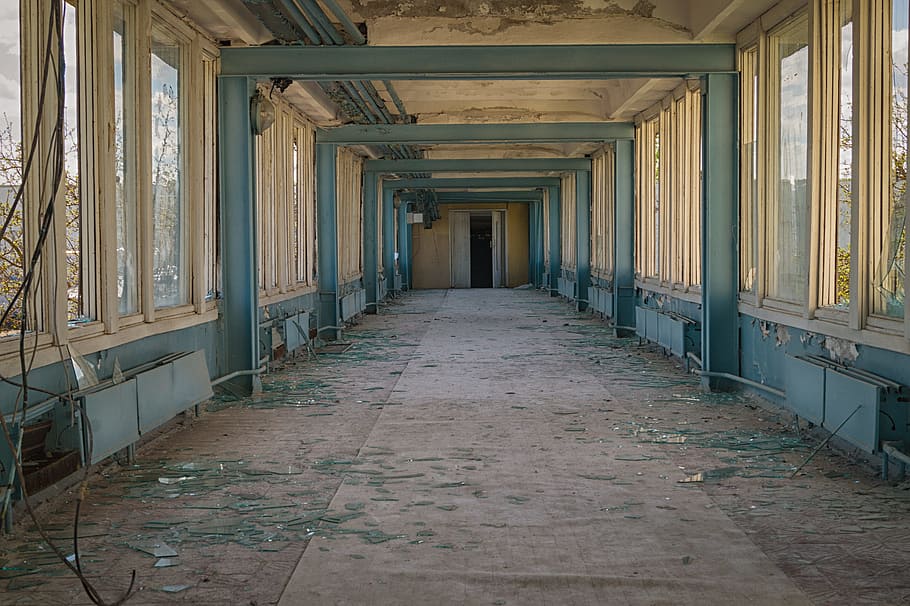room, corridor, bulag, architecture, built structure, arcade HD wallpaper